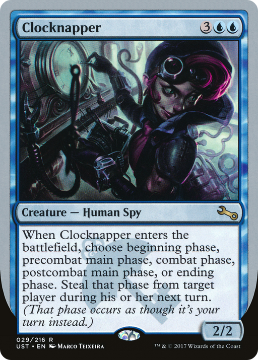Clocknapper (UST-029) [Unstable] MTG Single Wizards of the Coast