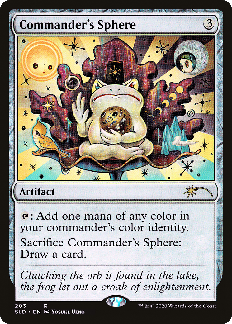 Commander's Sphere (203) (SLD-203) [Secret Lair] Drop MTG Single Wizards of the Coast