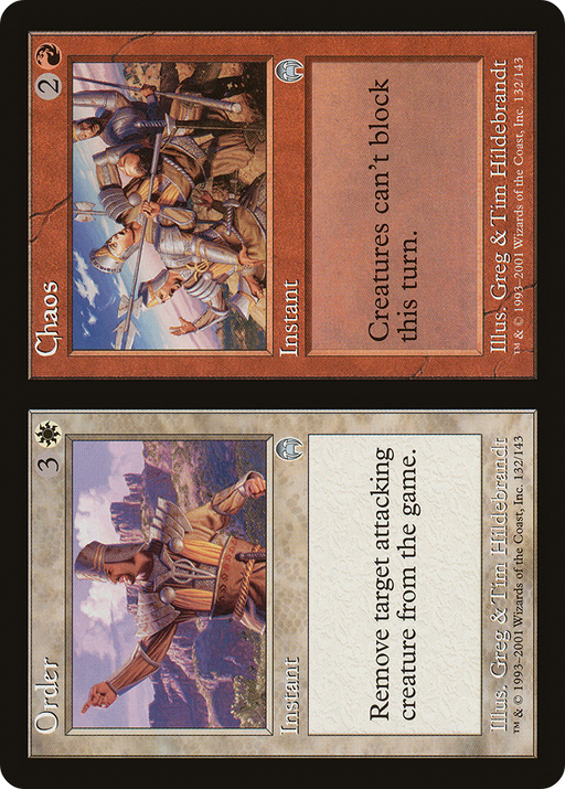 Order // Chaos (APC-132) [Apocalypse] MTG Single Wizards of the Coast