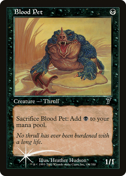 Blood Pet (7ED-121) [7th Edition] MTG Single Wizards of the Coast