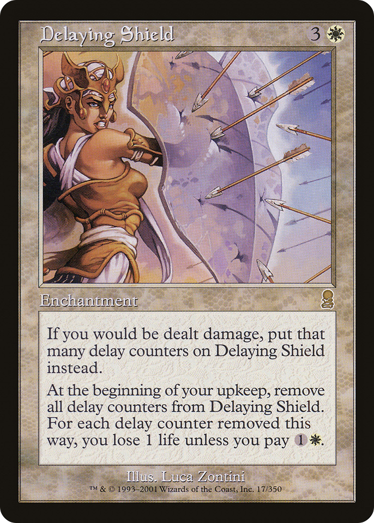 Delaying Shield (ODY-017) [Odyssey] MTG Single Wizards of the Coast