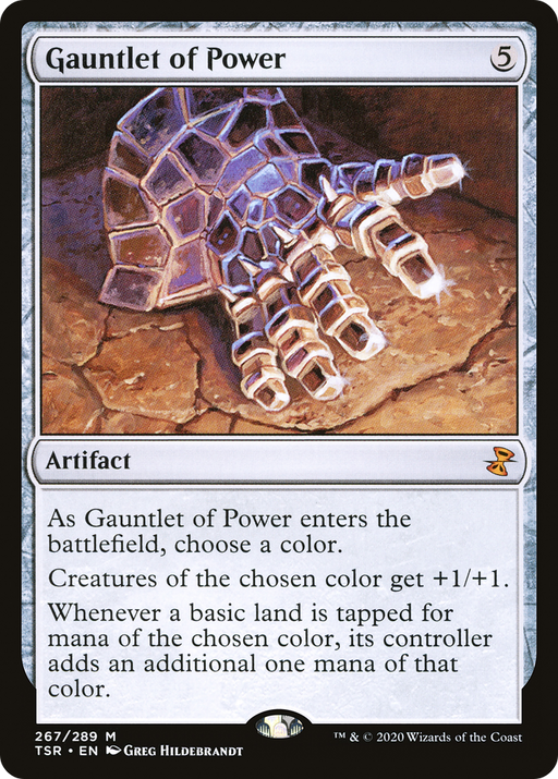 Gauntlet of Power (TSR-267) [Time Spiral Remastered] MTG Single Wizards of the Coast