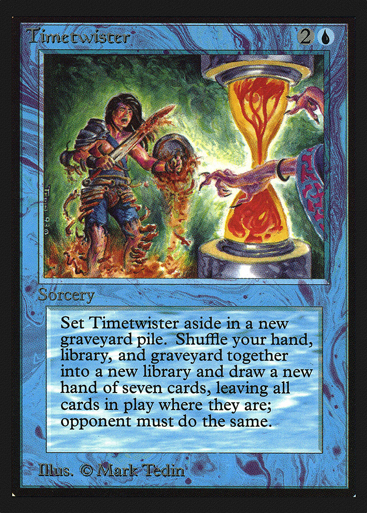 Timetwister (CED-085) [Collectors' Edition] MTG Single Wizards of the Coast