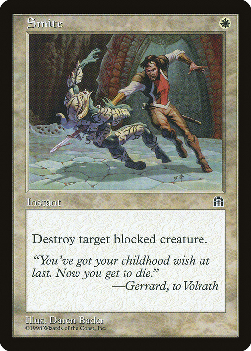 Smite (STH-017) [Stronghold] MTG Single Wizards of the Coast