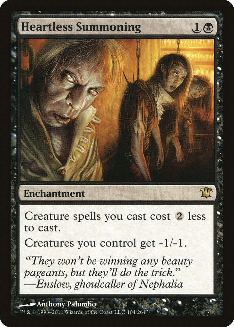 Heartless Summoning (ISD-104) [Innistrad] Foil MTG Single Wizards of the Coast