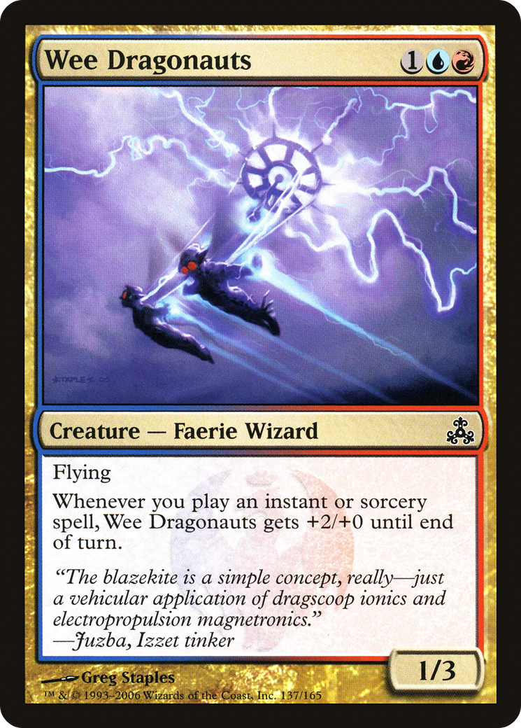 Wee Dragonauts (GPT-137) [Guildpact] MTG Single Wizards of the Coast