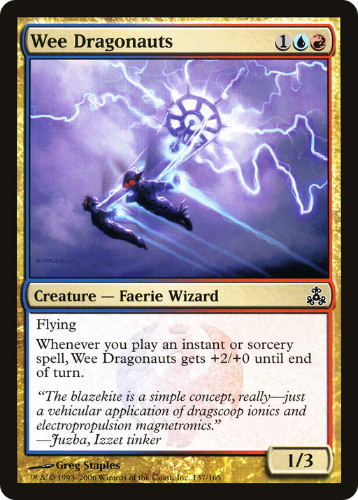 Wee Dragonauts (GPT-137) [Guildpact] MTG Single Wizards of the Coast
