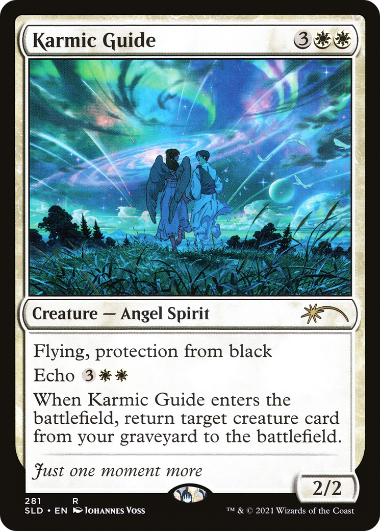 Karmic Guide (281) (SLD-281) [Secret Lair] Drop Foil MTG Single Wizards of the Coast
