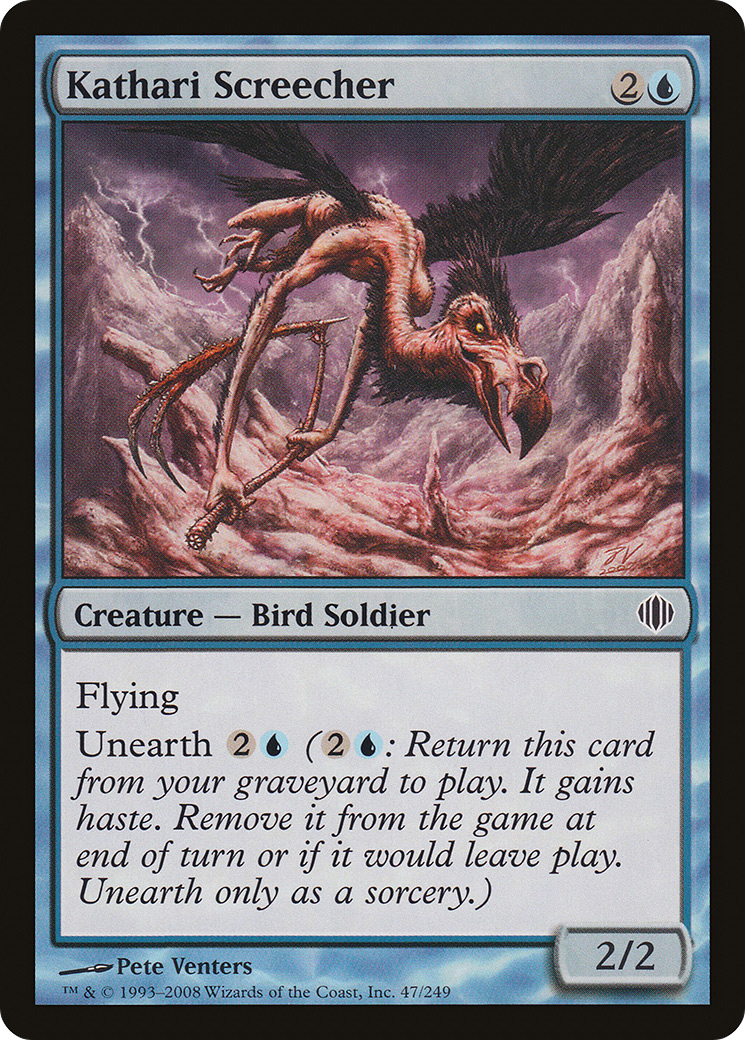 Kathari Screecher (ALA-047) [Shards of Alara] Foil MTG Single Wizards of the Coast