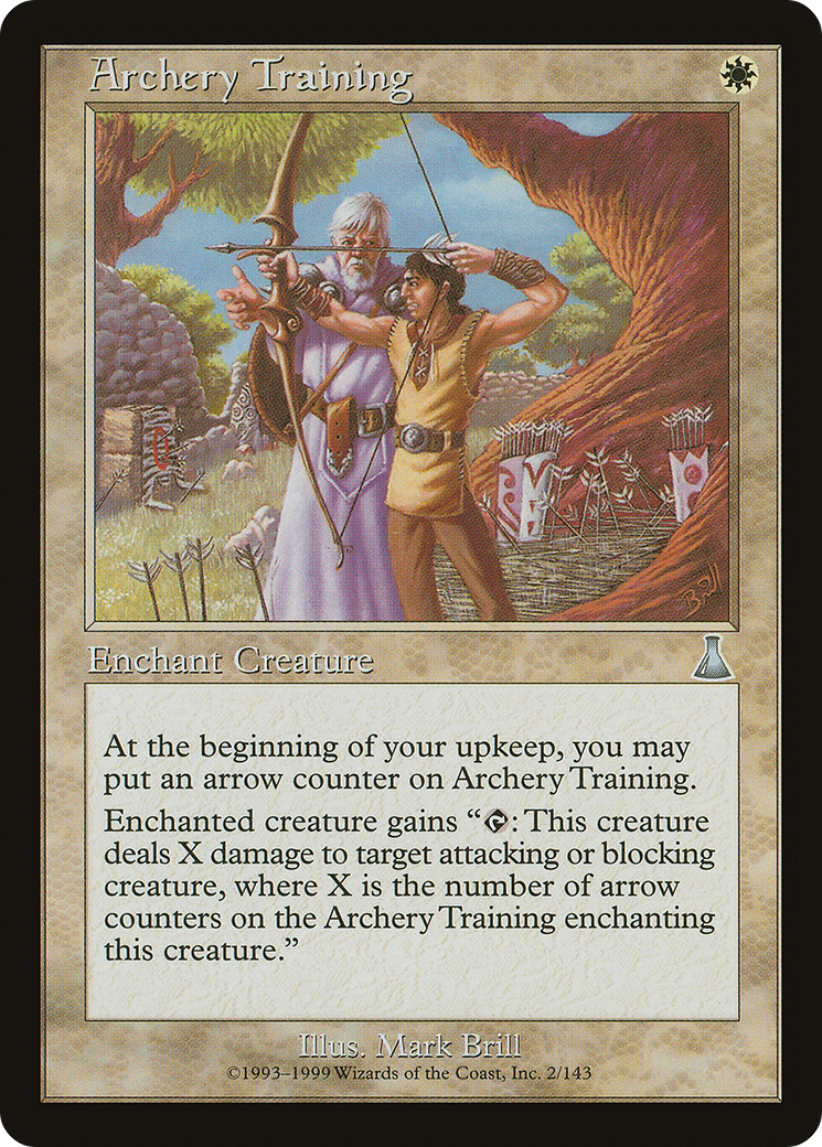 Archery Training (UDS-002) [Urza's Destiny] MTG Single Wizards of the Coast