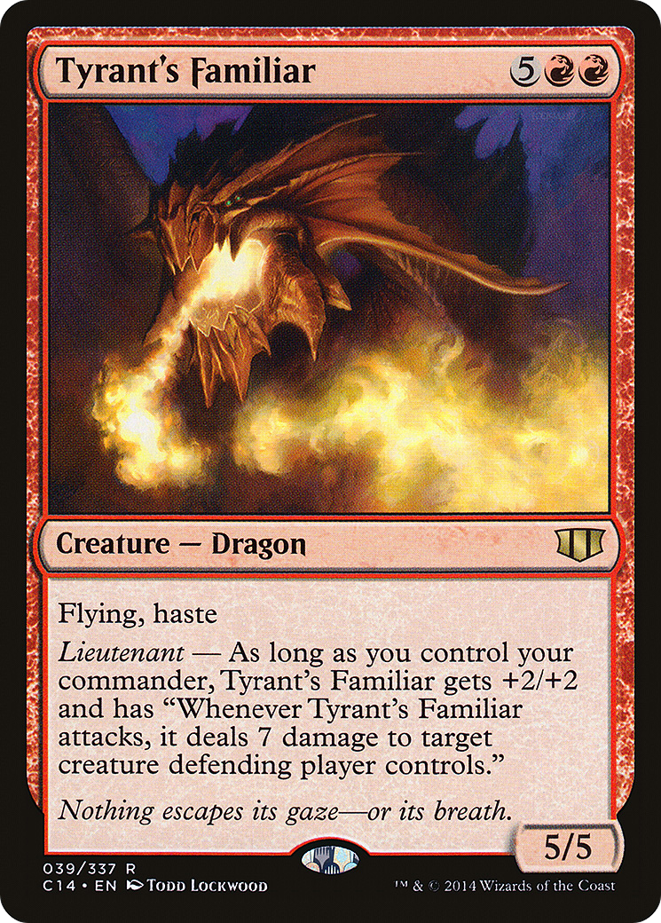 Tyrant's Familiar (C14-039) [Commander 2014] MTG Single Wizards of the Coast