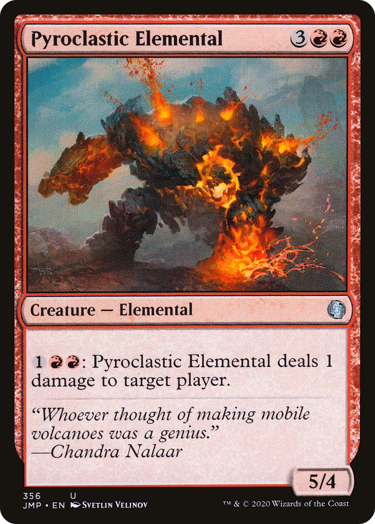 Pyroclastic Elemental (JMP-356) [Jumpstart] MTG Single Wizards of the Coast