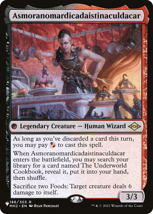 Asmoranomardicadaistinaculdacar (LIST-MH2-186) [Mystery Booster] The List MTG Single Wizards of the Coast