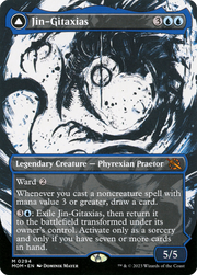 Jin-Gitaxias (MOM-294) [March of the Machine] (Showcase) (Borderless) MTG Single Wizards of the Coast