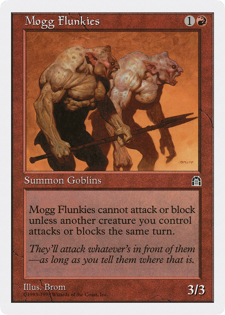 Mogg Flunkies [Anthologies] MTG Single Magic: The Gathering