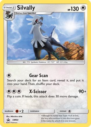 Silvally - SM64 (SM64/248) Holofoil [SM: Black Star Promos] Pokemon Single Pokémon
