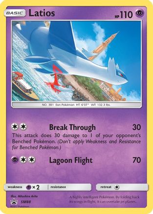 Latios - SM88 (SM88/248) Holofoil [SM: Black Star Promos] Pokemon Single Pokémon