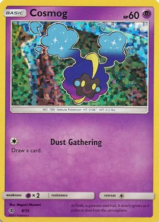 Cosmog - 6/12 (/12) Holofoil [Promos: McDonalds Promos 2017] Pokemon Single Pokémon