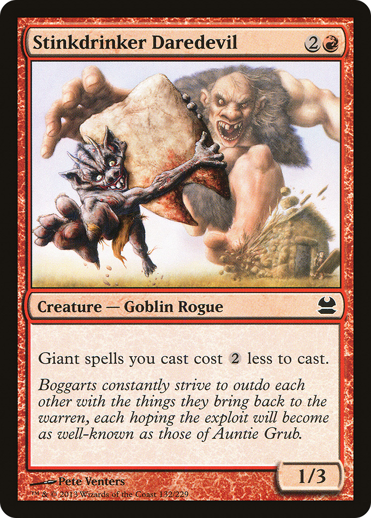 Stinkdrinker Daredevil (MMA-132) [Modern Masters] Foil MTG Single Modern Masters