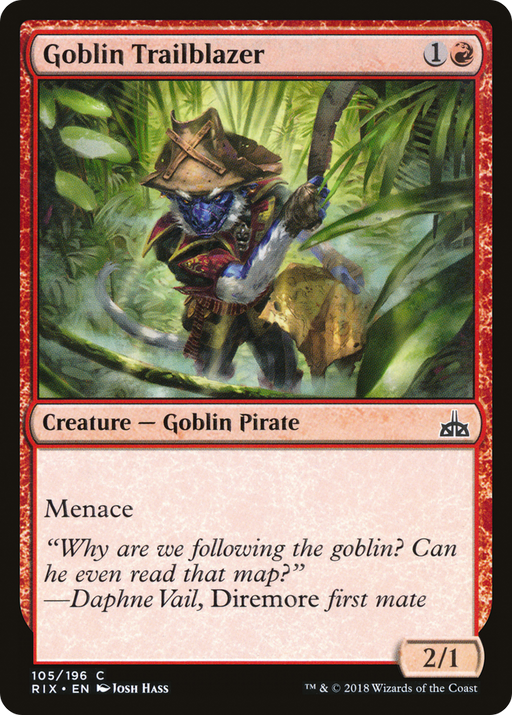 Goblin Trailblazer (RIX-105) [Rivals of Ixalan] MTG Single Wizards of the Coast