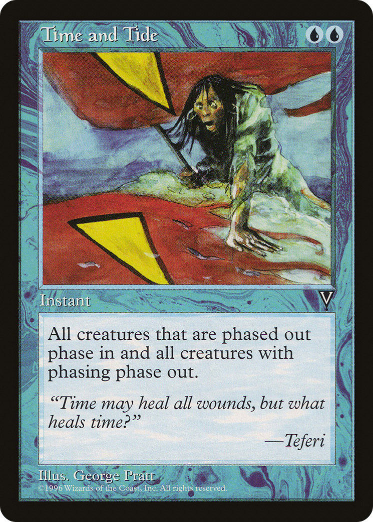 Time and Tide (VIS-046) [Visions] MTG Single Wizards of the Coast