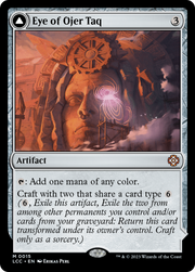 Eye of Ojer Taq (LCC-015) [The Lost Caverns of Ixalan Commander] Foil MTG Single Wizards of the Coast