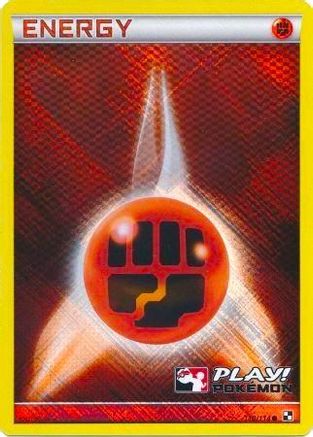 Fighting Energy - 110/114 (Play! Pokemon) Holofoil [Promos: League & Championship Cards] Pokemon Single Pokémon