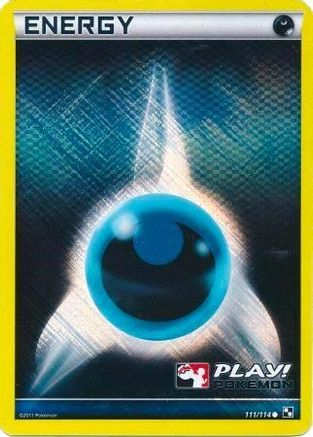 Darkness Energy - 111/114 (Play! Pokemon) Holofoil [Promos: League & Championship Cards] Pokemon Single Pokémon