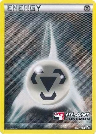 Metal Energy 112/114 (Play! Pokemon) Holofoil [Promos: League & Championship Cards] Pokemon Single Pokémon