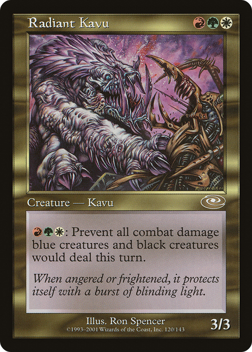 Radiant Kavu (PLS-120) [Planeshift] MTG Single Wizards of the Coast