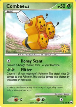 Combee - 59/100 () [Promos: Countdown Calendar Promos] Pokemon Single Pokémon
