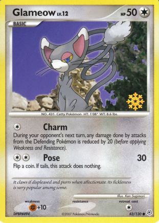 Glameow 83/130 () [Promos: Countdown Calendar Promos] Pokemon Single Pokémon