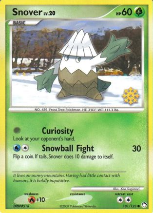 Snover - 101/123 () [Promos: Countdown Calendar Promos] Pokemon Single Pokémon