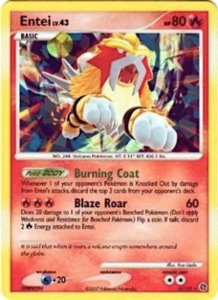 Entei - 4/132 (Cracked Ice Holo) Holofoil [Misc: Cards & Products] Pokemon Single Pokémon