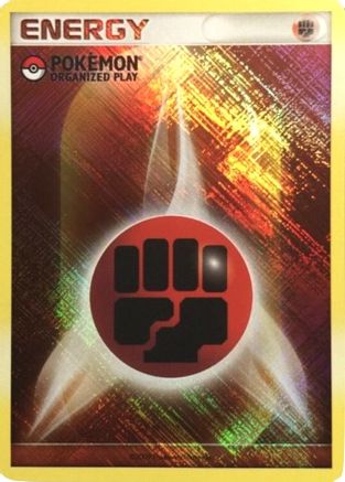 Fighting Energy (2009 Unnumbered POP Promo) () Holofoil [Promos: League & Championship Cards] Pokemon Single Pokémon
