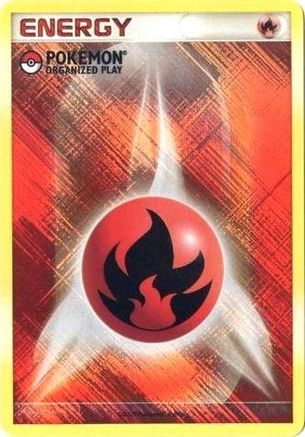 Fire Energy (2009 Unnumbered POP Promo) () Holofoil [Promos: League & Championship Cards] Pokemon Single Pokémon
