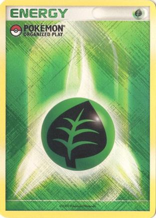 Grass Energy (2009 Unnumbered POP Promo) () Holofoil [Promos: League & Championship Cards] Pokemon Single Pokémon