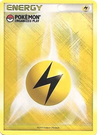 Lightning Energy (2009 Unnumbered POP Promo) () Holofoil [Promos: League & Championship Cards] Pokemon Single Pokémon