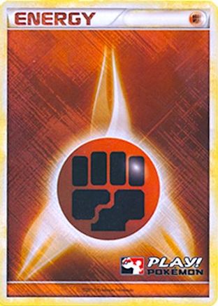 Fighting Energy (2010 Play! Pokemon) () Holofoil [Promos: League & Championship Cards] Pokemon Single Pokémon
