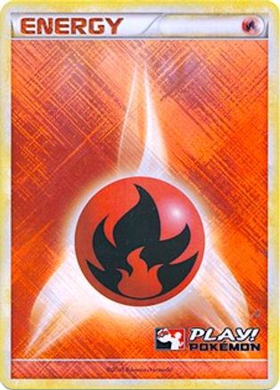 Fire Energy (2010 Play! Pokemon) () Holofoil [Promos: League & Championship Cards] Pokemon Single Pokémon