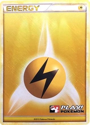 Lightning Energy (2010 Play! Pokemon) () Holofoil [Promos: League & Championship Cards] Pokemon Single Pokémon
