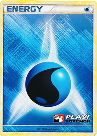Water Energy (2010 Play! Pokemon) () Holofoil [League & Championship Cards] Pokemon Single Pokémon