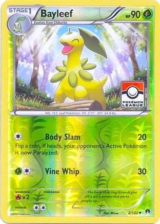 Bayleef - 2/122 (Pokemon League) () Reverse Holofoil [Promos: League & Championship Cards] Pokemon Single Pokémon