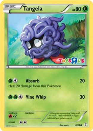 Tangela - 8/83 (Toys R Us Promo) Holofoil [Misc: Cards & Products] Pokemon Single Pokémon