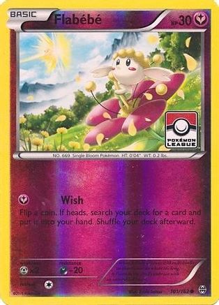 Flabebe - 101/162 (Pokemon League) Reverse Holofoil [Promos: League & Championship Cards] Pokemon Single Pokémon