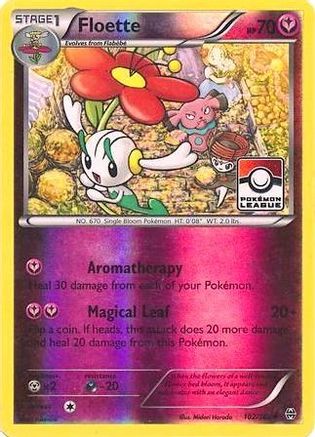 Floette - 102/162 (Pokemon League) Reverse Holofoil [Promos: League & Championship Cards] Pokemon Single Pokémon