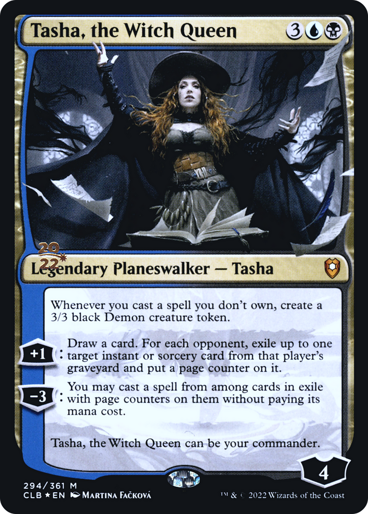 Tasha, the Witch Queen (PRE-294) [Battle for Baldur's Gate Promos] Foil MTG Single Wizards of the Coast