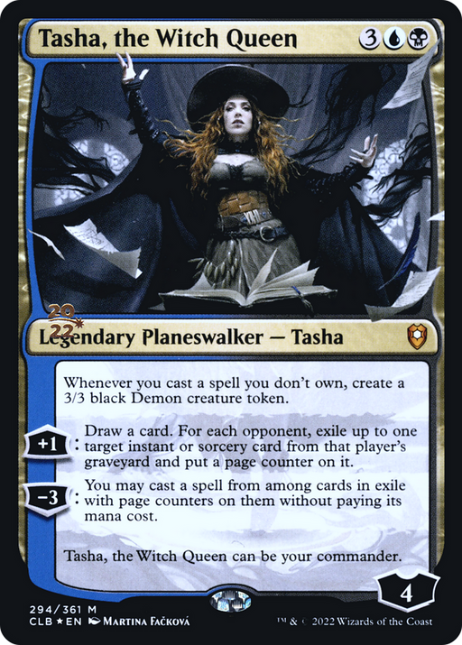 Tasha, the Witch Queen (PRE-294) [Battle for Baldur's Gate Promos] Foil MTG Single Wizards of the Coast