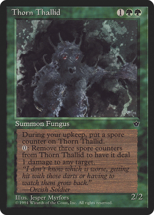 Thorn Thallid (FEM-80C) [Fallen Empires] MTG Single Wizards of the Coast