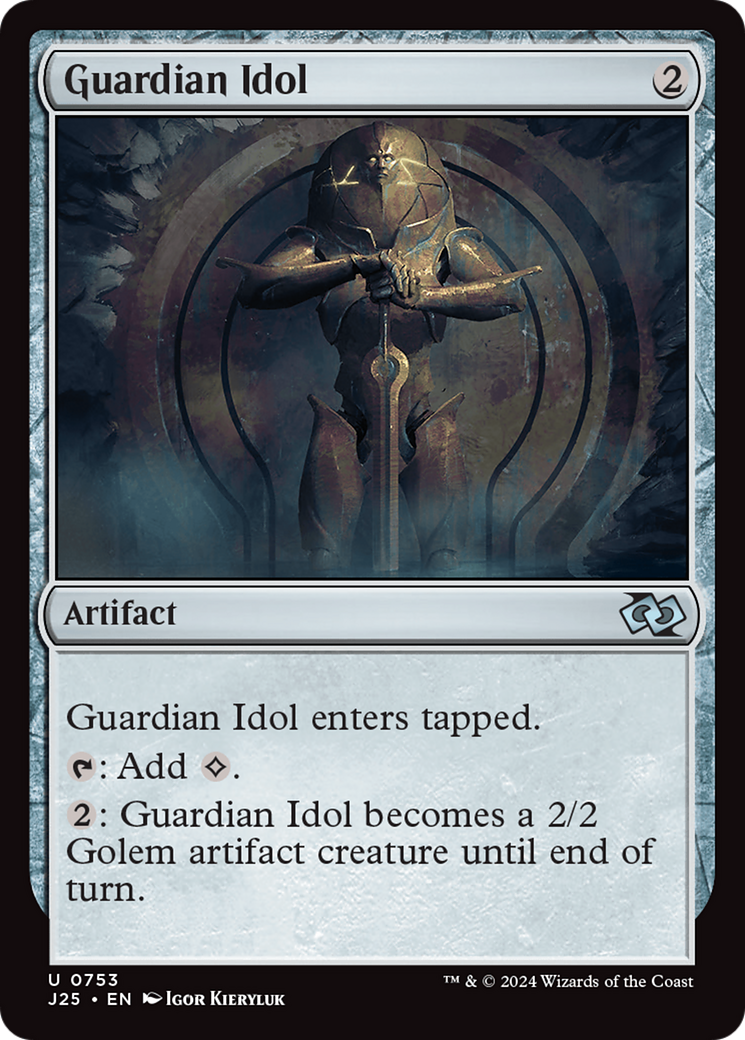 Guardian Idol (J25-753) [Foundations Jumpstart] MTG Single Wizards of the Coast